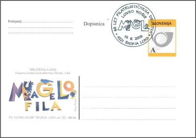 60 LET FILATELISTIČNEGA DRUŠTVA LOVRO KOŠIR MAGELO FILA